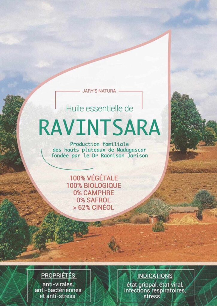 Huile essentielle de Ravitsara Jarison - jarisonfit bien-être